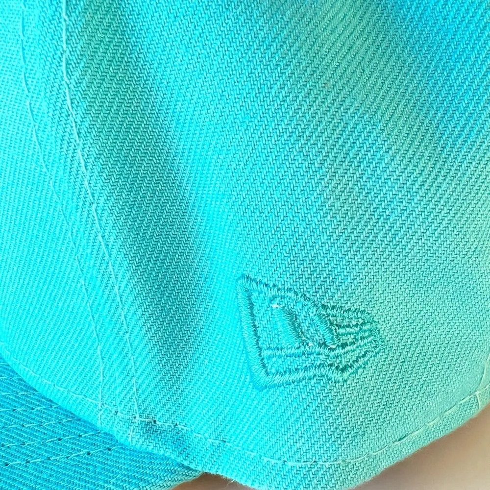 New Era Baltimore Orioles Fitted - Teal / Blue w/ Yellow UV - size 7 1/8 - Picture 4 of 10